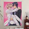Love S-Stage Love Anime Tapestry Banner, Festival Microfiber Wall Hanging Decor for Bedroom Living Room Bar Garden Outdoor