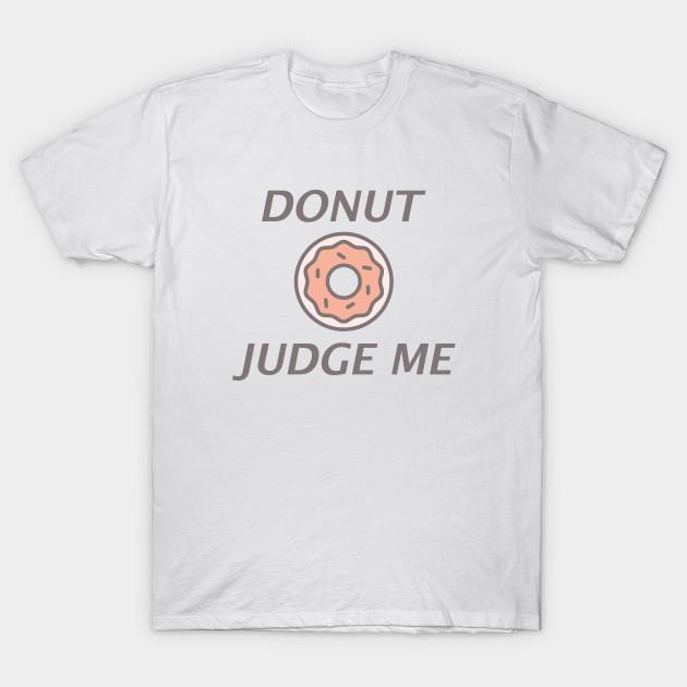 

Unisex Fashion TShirt Donut Judge Me Print TShirt Plus Size S-5XL T-Shirt 100%Cotton Tops O Neck Short Sleeve Tees XL білий