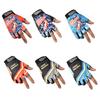 Fishing Gloves Breathable Three Fingers Elastic Summer Sunscreen Fishing Apparel Sports Anti-Slip Cycling Gloves