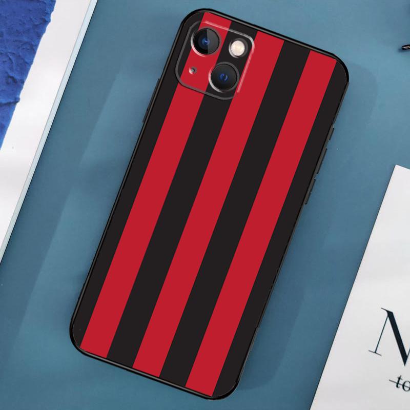 Custodia per Telefono Milanese Elegante Design a Strisce Per iPhone 16 15 13 12 11 14 Pro Max Mini X XR XS MAX Plus Cover Posteriore