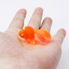 Beach Toys Mini Baby Swimming Fish Tank Decoration Kids Toys Baby Bath Toys Simulation Goldfish
