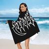 Sepultura Slayer Death Metal Beach Towel Soft Microfiber Quick Dry Absorbent Quick Towels For Bath
