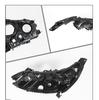 Compatible with 15-16 Honda CRV Front & Rear Headlight Cover Housing.