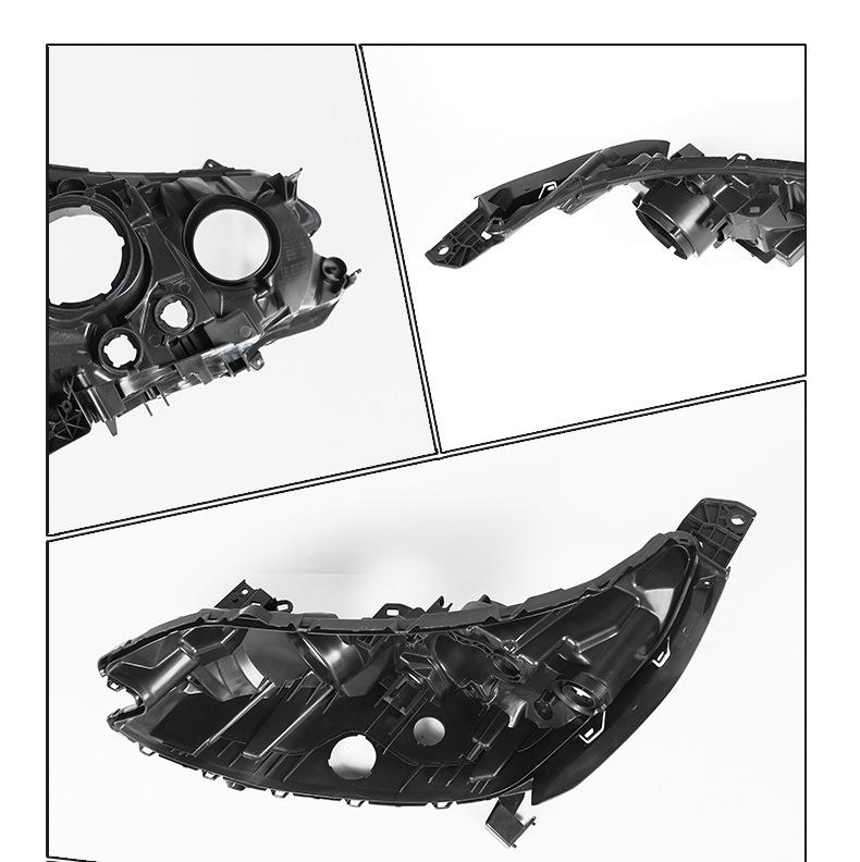Compatible with 15-16 Honda CRV Front & Rear Headlight Cover Housing.