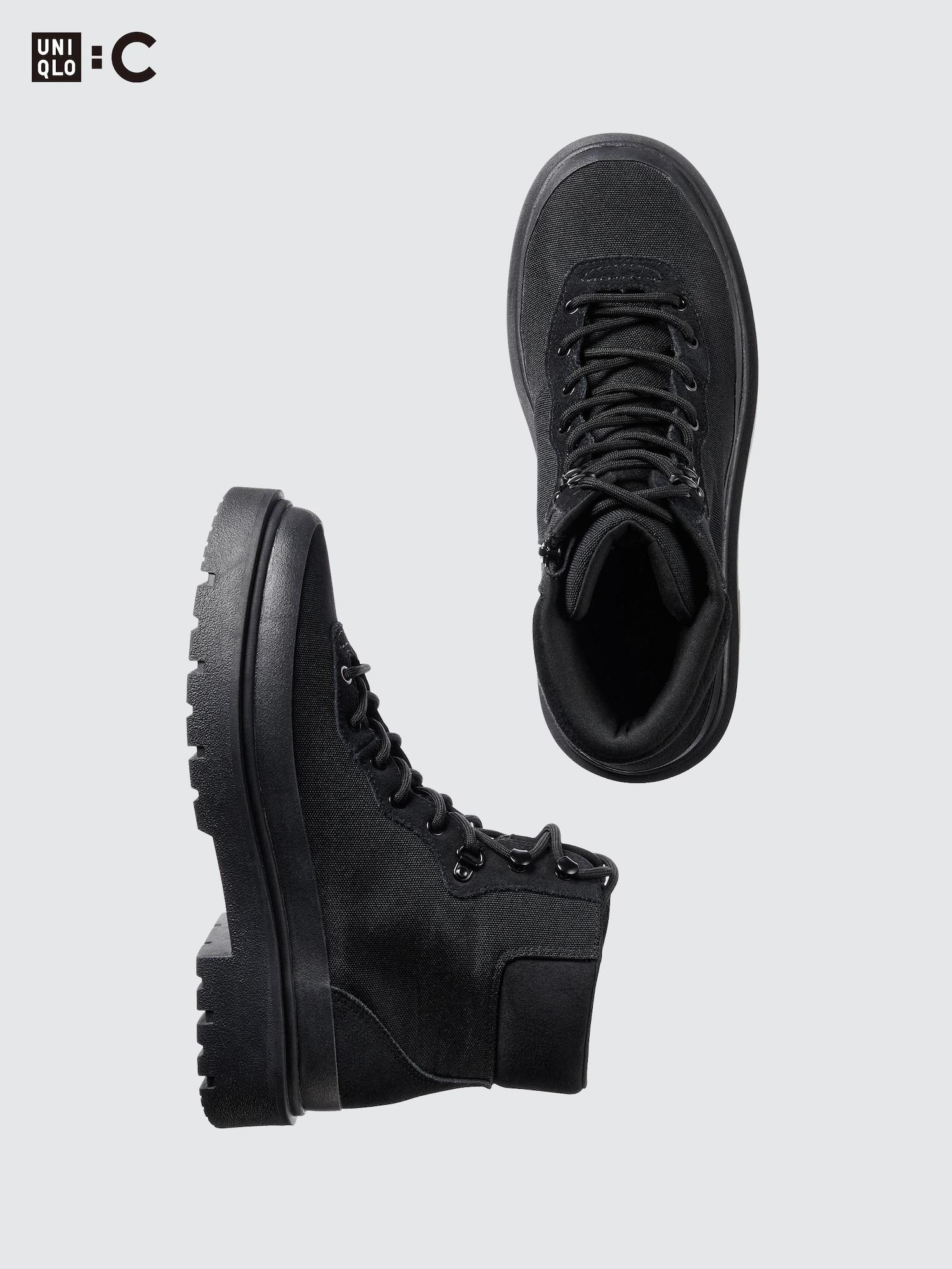 

Uniqlo Ботинки на шнуровке 09 BLACK/27.5