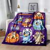 Dog Circles Blanket Durable Comfort Great for Picnics Bedding Livingroom Four Seasons Universal Modern Style Gift for Travel Home Birthdays