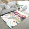 Quintessential Quintuplets 2 Personalized Text Floor Rug Office Rug Perfect for Outdoor Kitchen Living Rooms Dormitory Antislip Carpet