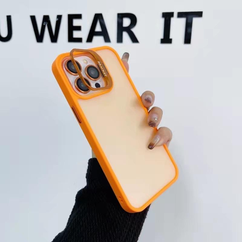 

Suitable for Apple 15 Alloy Lens Magnetic Phone Case, Iphone14promax Matte Skin Feel 13 with Lens Film Apple 12Promax