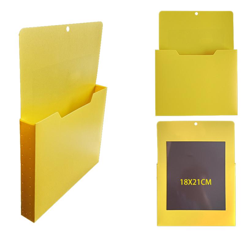 Heavy Duty Premium Magnetic Wall Mounted File Box Document Holder Organizer Rack for Office Supplies and Stationery Storage