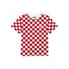 Vans T Shirts Men's Red Crew Neck Moderate Straight Fit VN0A54IDY0W