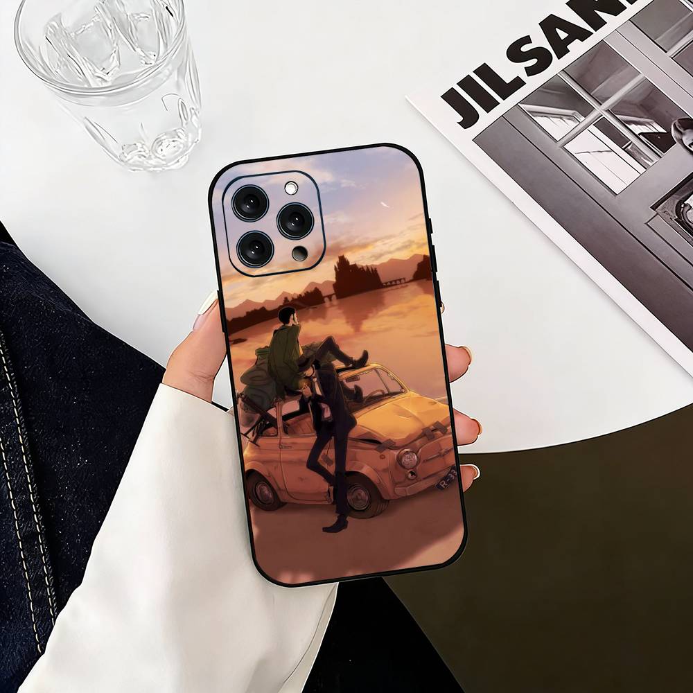 Lupin the Third Daisuke Jigen  Phone Case For iPhone 17, 16,15,14,13,12,11 Plus,Pro Max, Others Soft Black Cover
