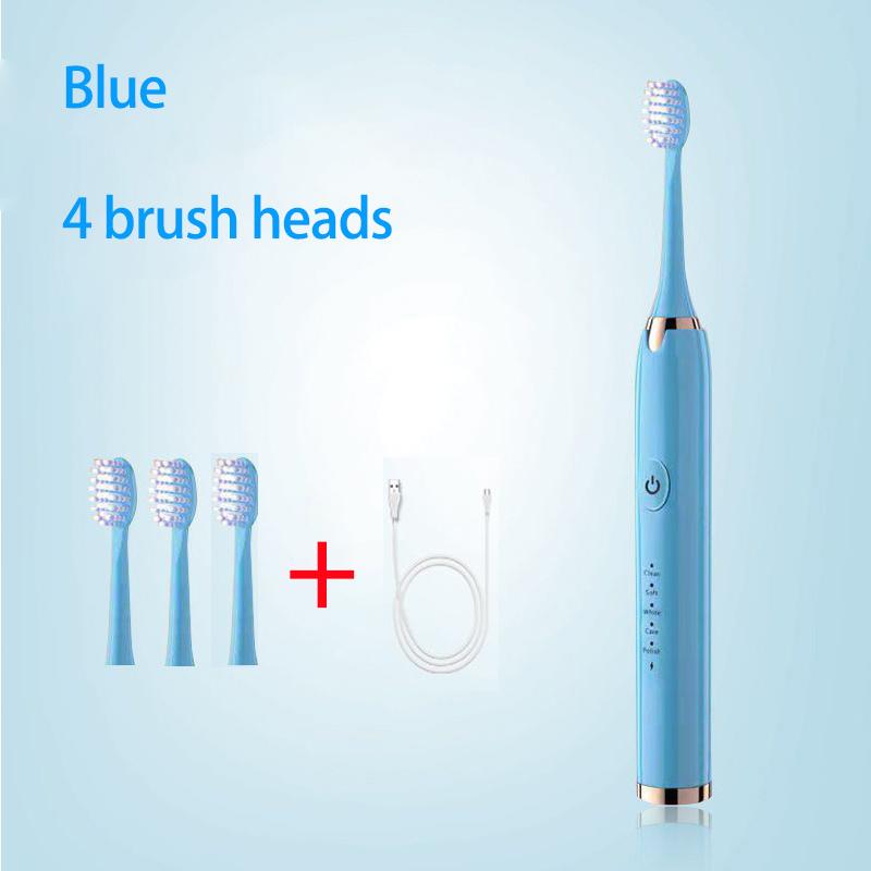 Powerful Ultrasonic Sonic Electric Toothbrush USB Charge Rechargeable Tooth Brush Washable Electronic Whitening Teeth Brush