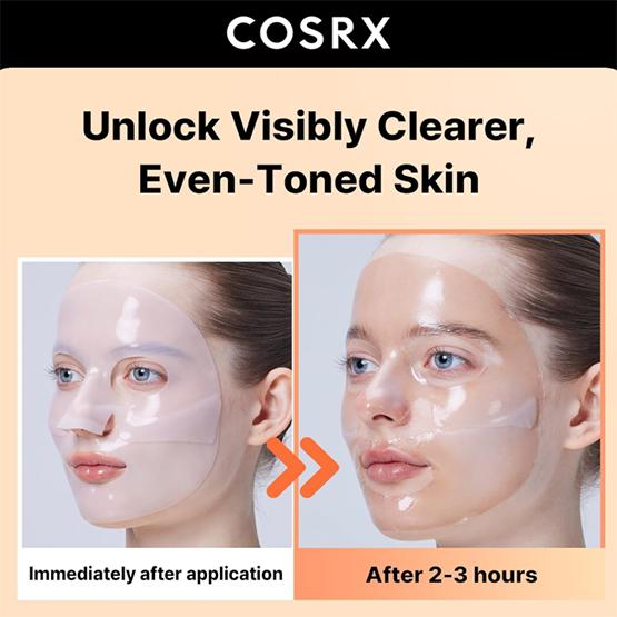 COSRX Die Alpha-Arbutin Verfärbungspflege Hydrogelmaske 34g*3 Stück