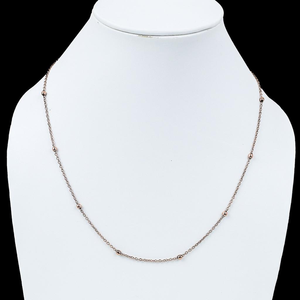 Natürliche handgemachte reine Kupferkette massive Rohkupfer fertige Kette 18" bis 20" i0Z26