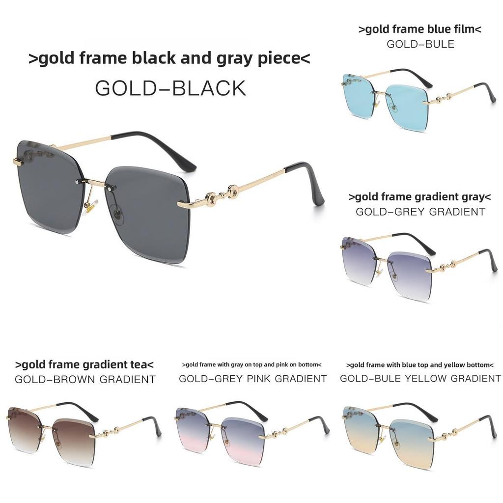 Fashion Square Sun Glasses With Uv400 Protection For Summer Travel And Outdoor Activities