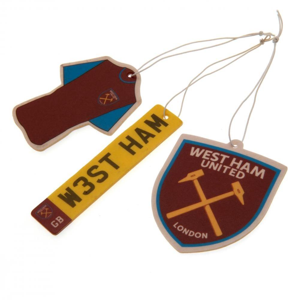 West Ham United FC Luchtverfrissers (Pakket van 3)