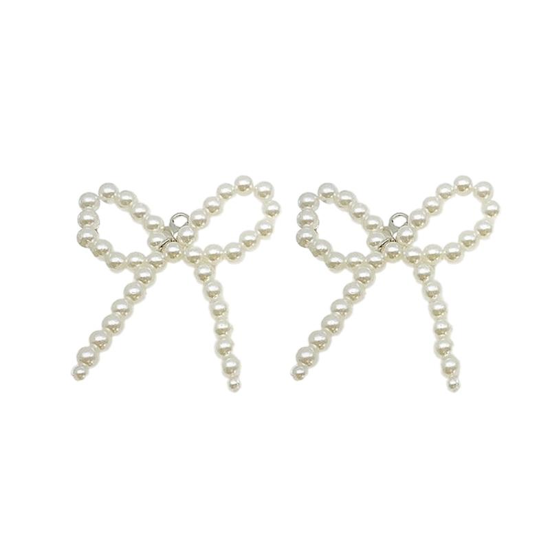 Fashion Bowknot Keychain for Women Sweet and Cute Shoes Decorations Keyring Bag Pendant for Purse Backpack Handbag