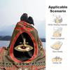 1PC All-Seeing Eye theme printed blanket, all season lightweight home office outdoor nap multifunctional blanket A9