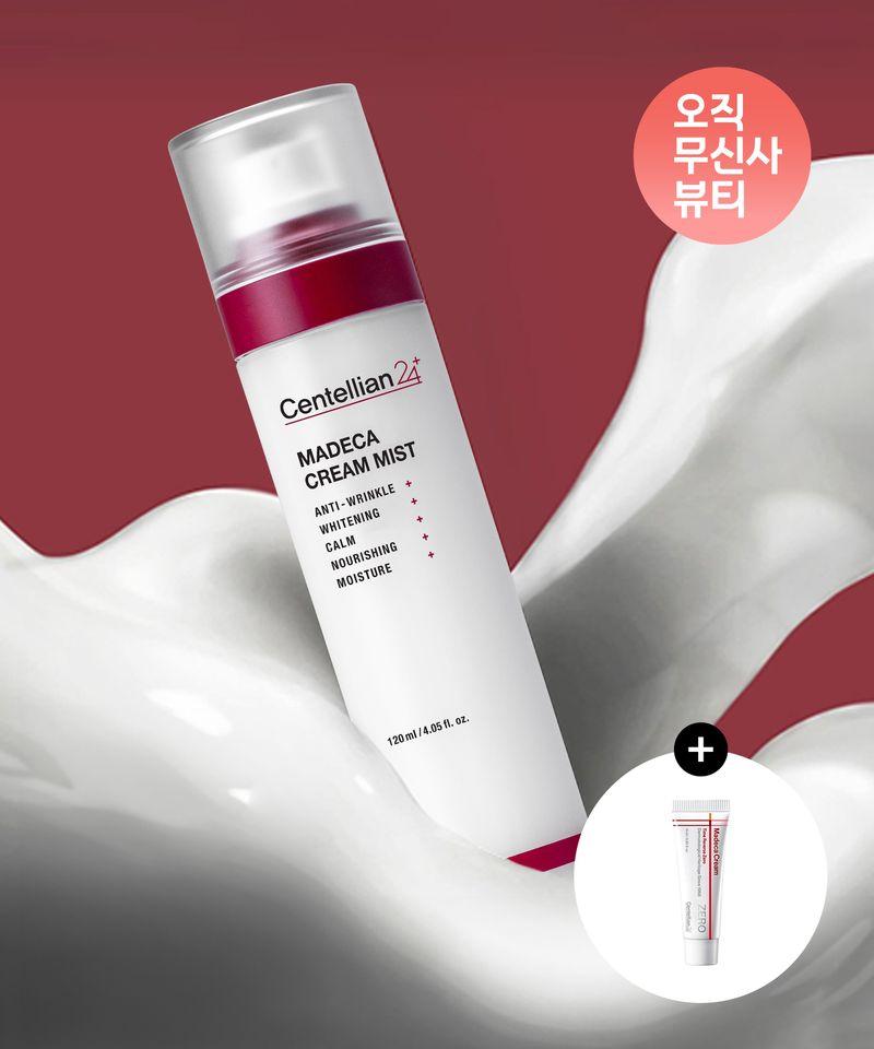 [Moisture Barrier Strengthening] Madeca Cream Mist 120ml x 2 + Time Reverse Zero 15ml Gift