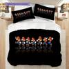 Super Mario Adventure Set Threepiece Set 1 Duvet Cover 2 Pillowcase Without Core Christmas Birthday Gift Soft And Comfortable Bedding Set