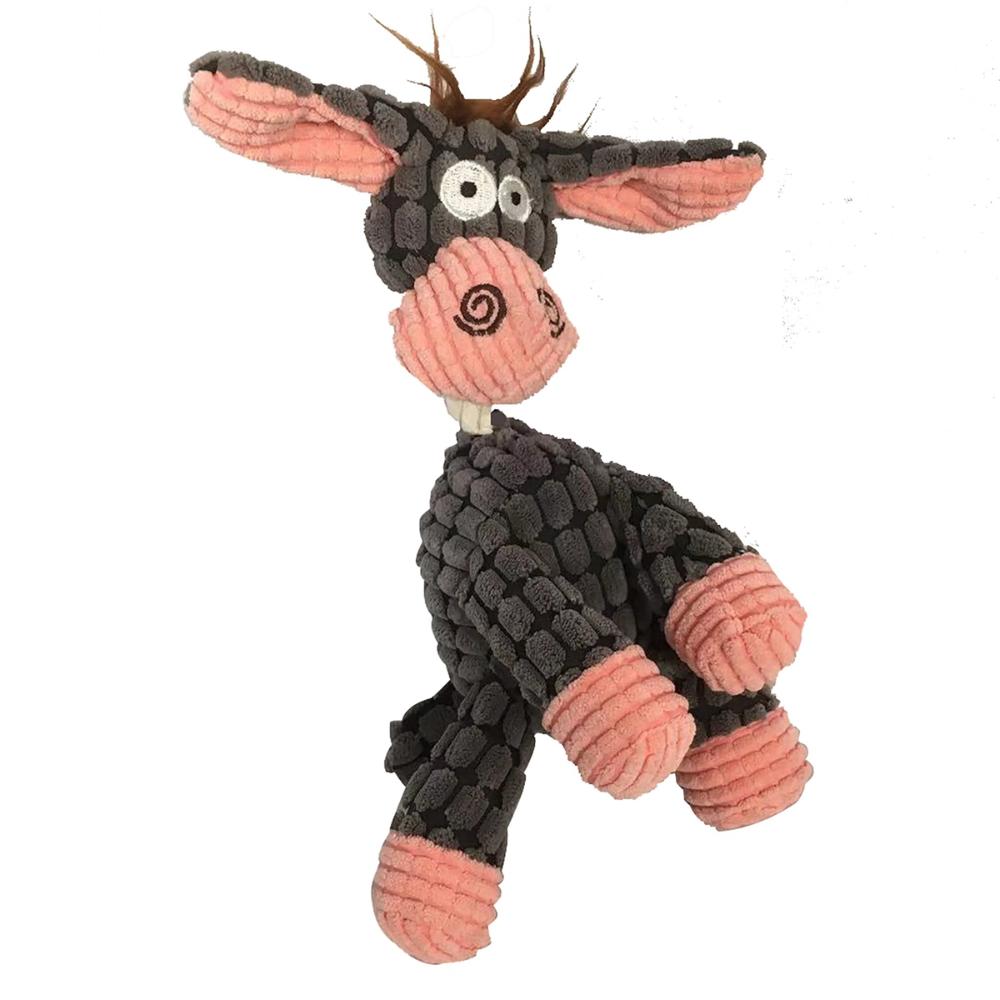 Playing Puppy Durable Plush Squeaky Dog Toys Chew Toy Squeaker Bite Toys