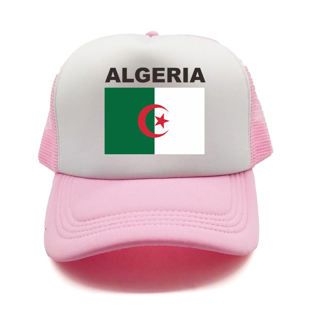 Cool Algeria Trucker Șapcă unisex Algeria Flag Pălărie Șapcă de baseball Șapci unisex plasă plasă
