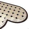 Cozy Heart Design Kitchen Mat Runner - Durable and Stylish
