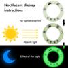 1pc Motorcycle Key Hole Decorative Cover Motorcycle Luminous Switch Ring Styling Sticker Motorcycle Ignition Key Stickers