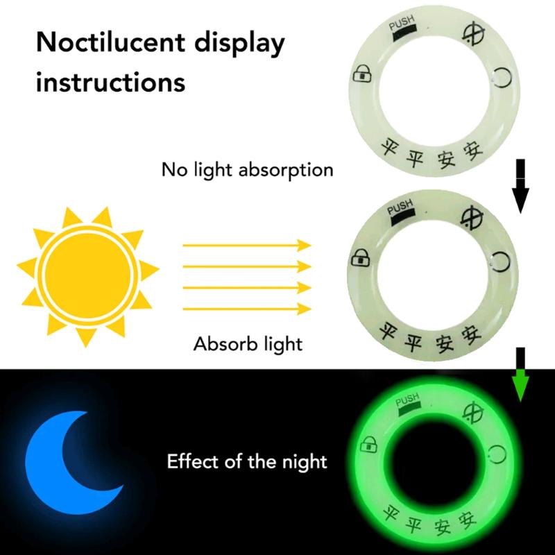 1pc Motorcycle Key Hole Decorative Cover Motorcycle Luminous Switch Ring Styling Sticker Motorcycle Ignition Key Stickers