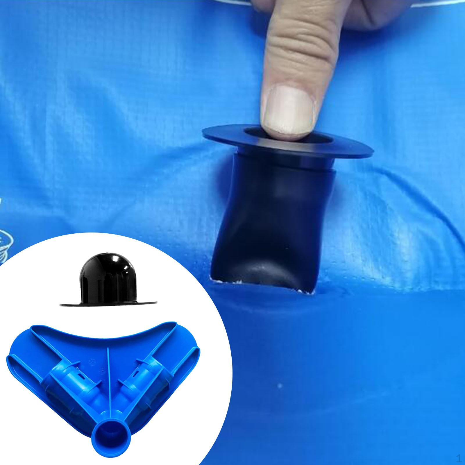 

Pool Frame Corner Joint Beam Leg Drain Valve Stopper for Metal Swimming Pools синій