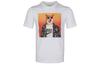 T Shirts Men's White Crew Neck Moderate Straight Fit CT6313-100
