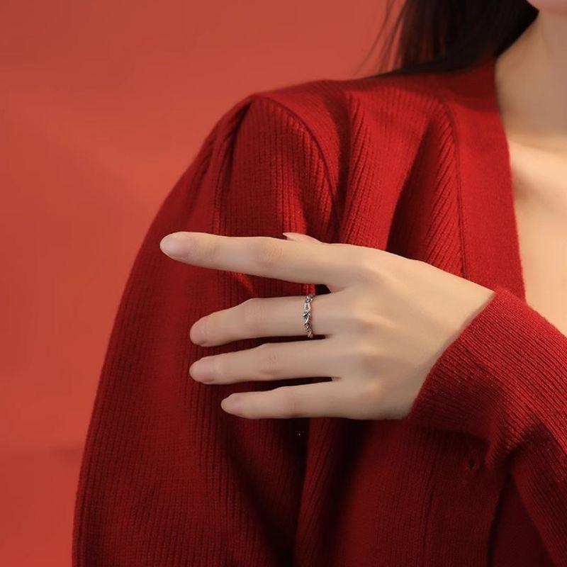 Natal Year Snake Ring Female Niche Design High Sense Personality Fashion Double Snake Wrap Open Ring Hand Jewelry