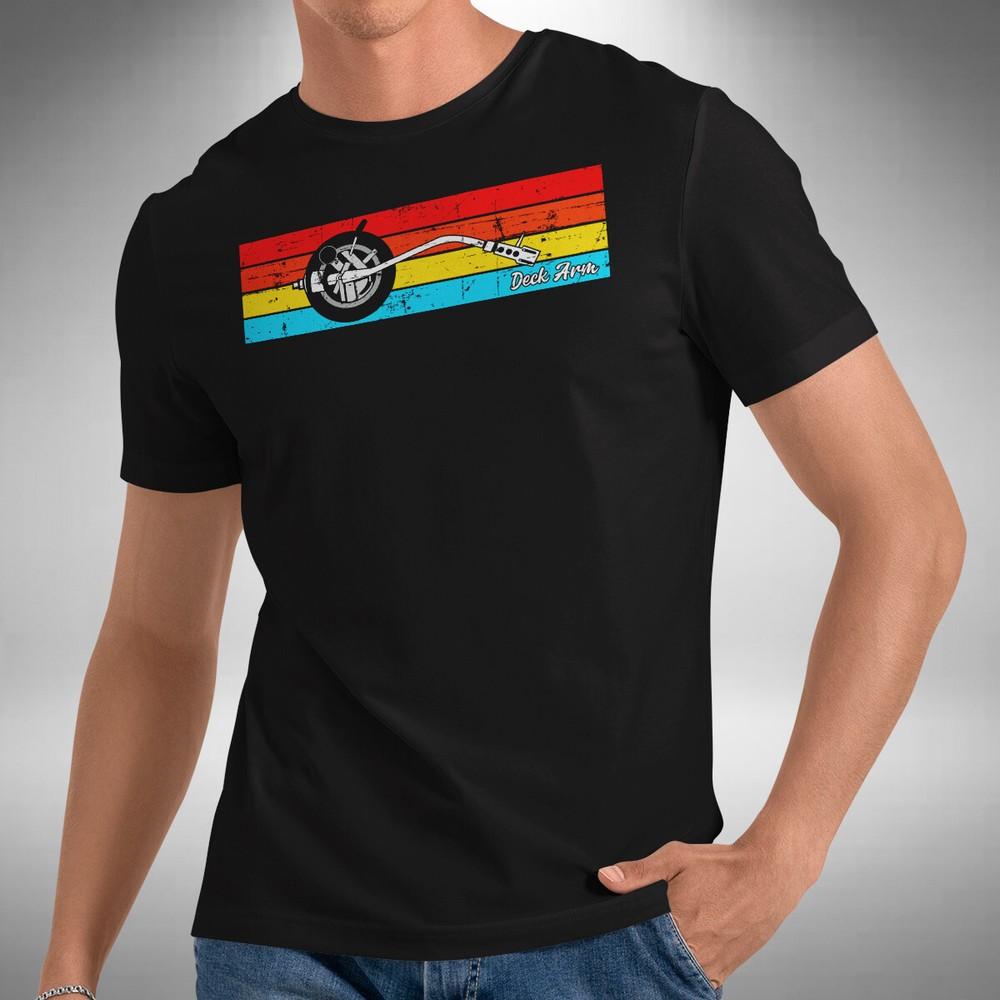 

Deck Arm T-Shirt DJ Turntable Technics Vinyl Junkie Old Skool Small to 5XL 3XL