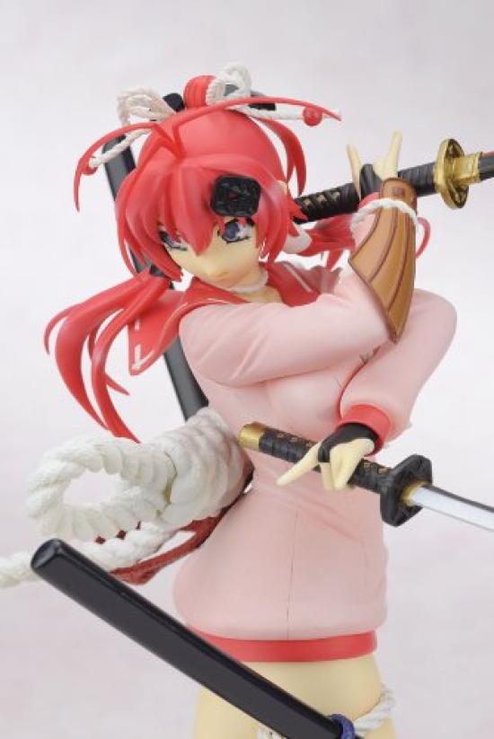 Hyakka Ryoran Samurai Girls Yagyu Jubei painted finished (PVC product)