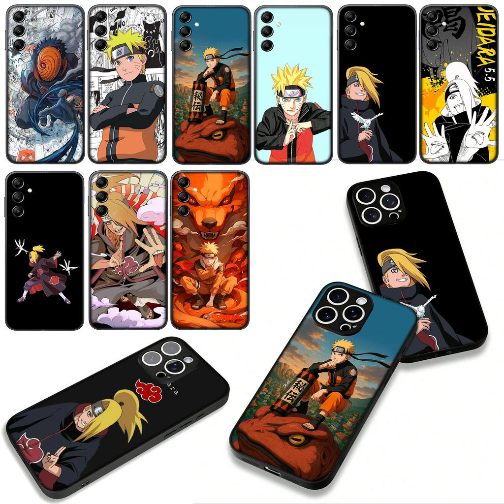 Cover for Samsung Galaxy A36 A17 A26 A07 A35 A54 A53 A13 A33 A34 S8 S9 S20 S21 FE S10 Plus Phone Case Deidara Narutos