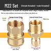 HANDUNYOU M22 High-Pressure Hose Quick Connector Set