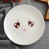 Ceramic Round Steak Plate Set - Customizable with Logo