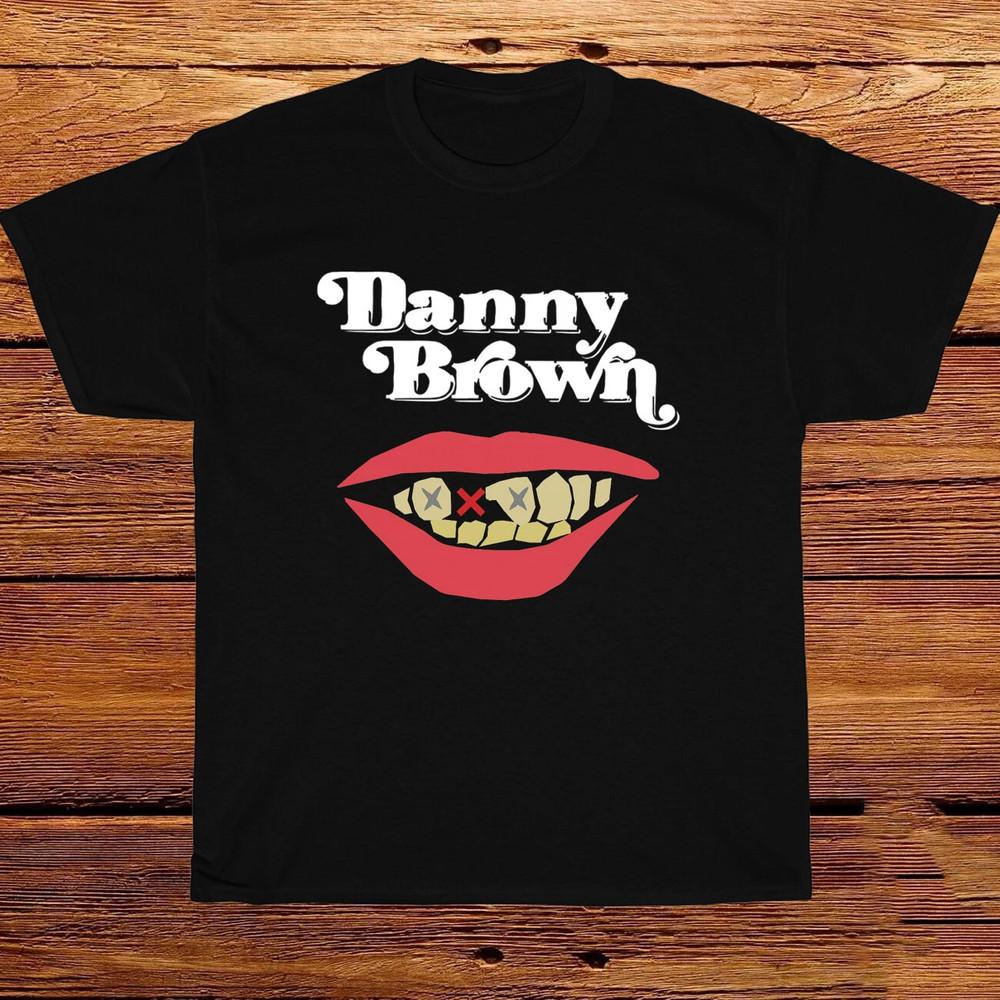 New Shirt Danny Brown Rapper Hip Hop Logo Black T-shirt K1034 Unisex T-Shirt M