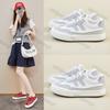 Women Shoes 2025 Spring Autumn New Breathable Non Slip Platform Sneakers Comfortable Height Increase Lace-up Casual Shoe