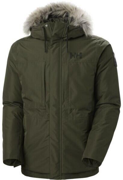 Зимняя куртка Helly Hansen Coastal 3.0 Parka утилитарного зеленого цвета