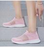 Women's Large Size Athletic Sneakers Breathable Mesh Fabric Casual Sports Shoes Fashion Trend Casual Walking Style
