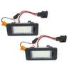 A Pair of LED License Plate Lights Auto Led Signal Lamp Fit For SKODA Octavia 3 /For Superb B6 /For Rapid /For Yeti /For Fabia
