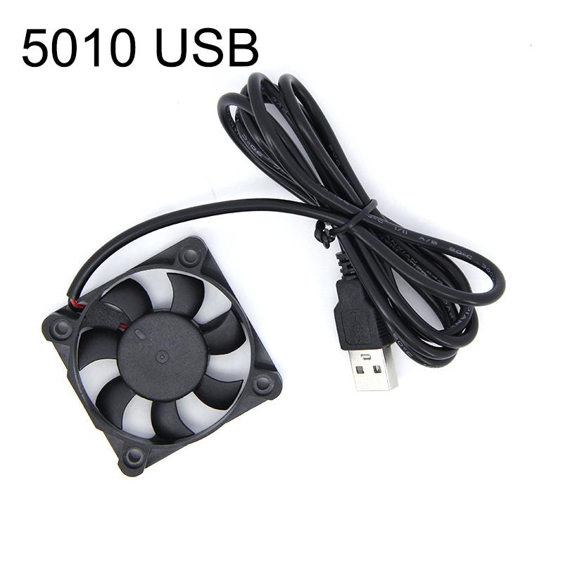 4010 5010 12025 8025 DC Xh2.54 DC 5V USB Power Cooling Fan Metal Grill Cover Brushless Motor Case 40MM 80MM 120MM for Router