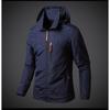 Jacket Men's Spring and Autumn New Casual Versatile Loose Youth Top Men's Jacket Summer Hooded Clip