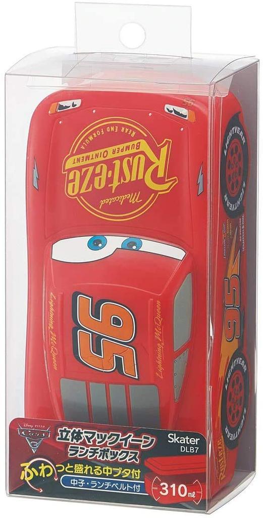Skater 3D Lunch Disney Cars McQueen Children's Box, DLB7-A