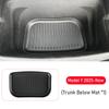 For 2025 2026 Tesla Model Y Juniper Trunk Mats Rear Seat Backrest Cover Protective Pad Frunk Cargo Liners Kick Pads Accessories