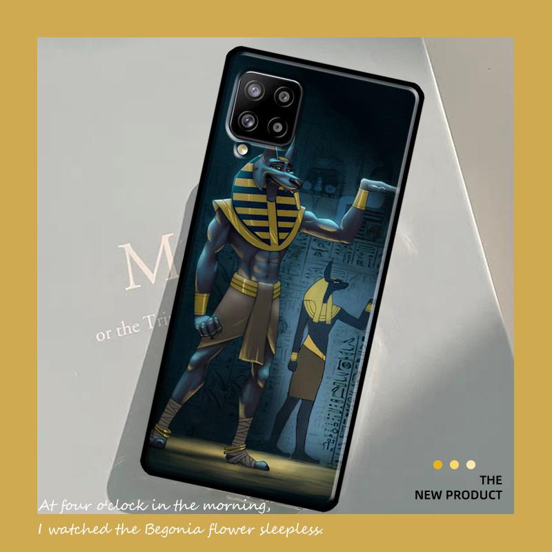 Egypt Nefertiti Anubis Ankh Case For Samsung Galaxy A54 A34 A13 A23 A33 A53 A73 A12 A22 A32 A52 A51 A71 A14 Cover