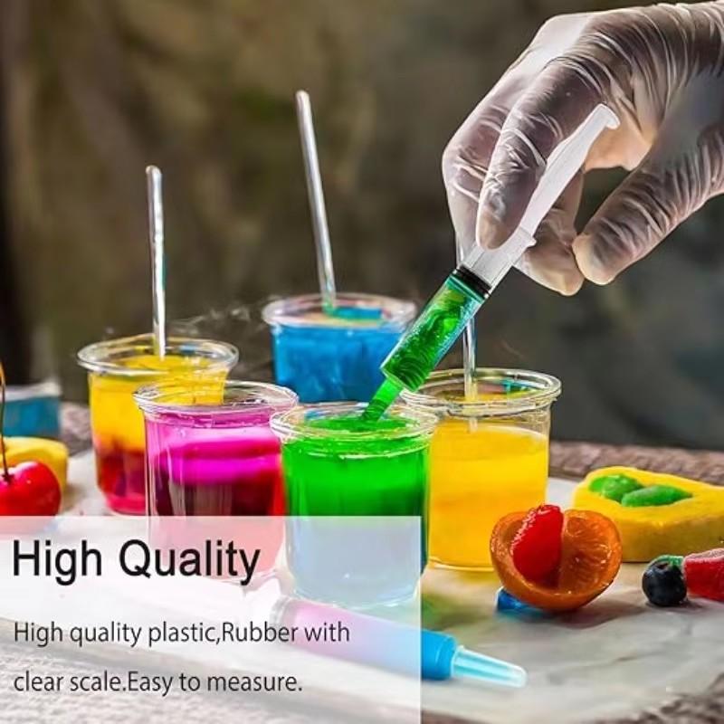 Plastic Reusable Syringe For Measuring Nutrient Hydroponics Industrial Glue Dispensing Pet Feeding