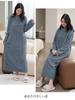 Fluffy for and Cold Weather Protection Free [Newsight] Pajamas/Rompers Fall/Winter, Loungewear, (JP, Alphabet, Size, Navy)