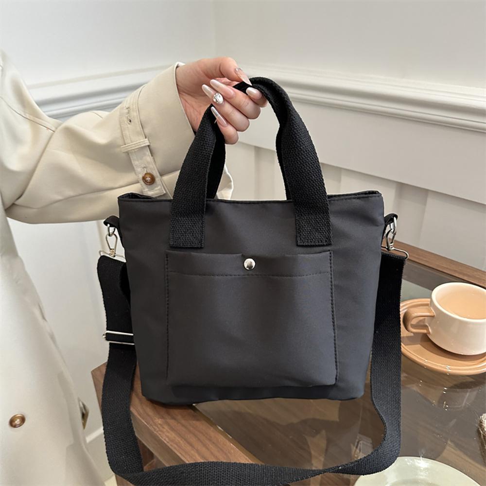 Large Capacity Commuter Messenger Bag Casual Bag Fashion Simple Everything Tote Bag Academy Girls Crossbody Bag